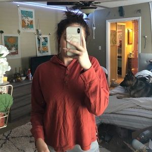 Long sleeve hooded sweater